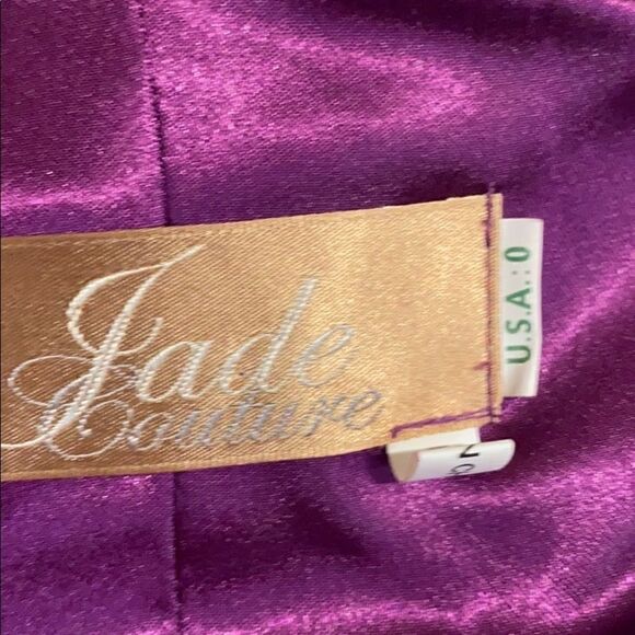 Jade Coutour designer beautiful rich purple dress - Picture 7 of 8